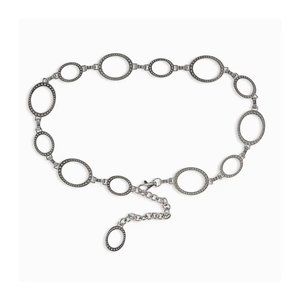 Vince Camuto Oval Chain Belt Sz XL NEW